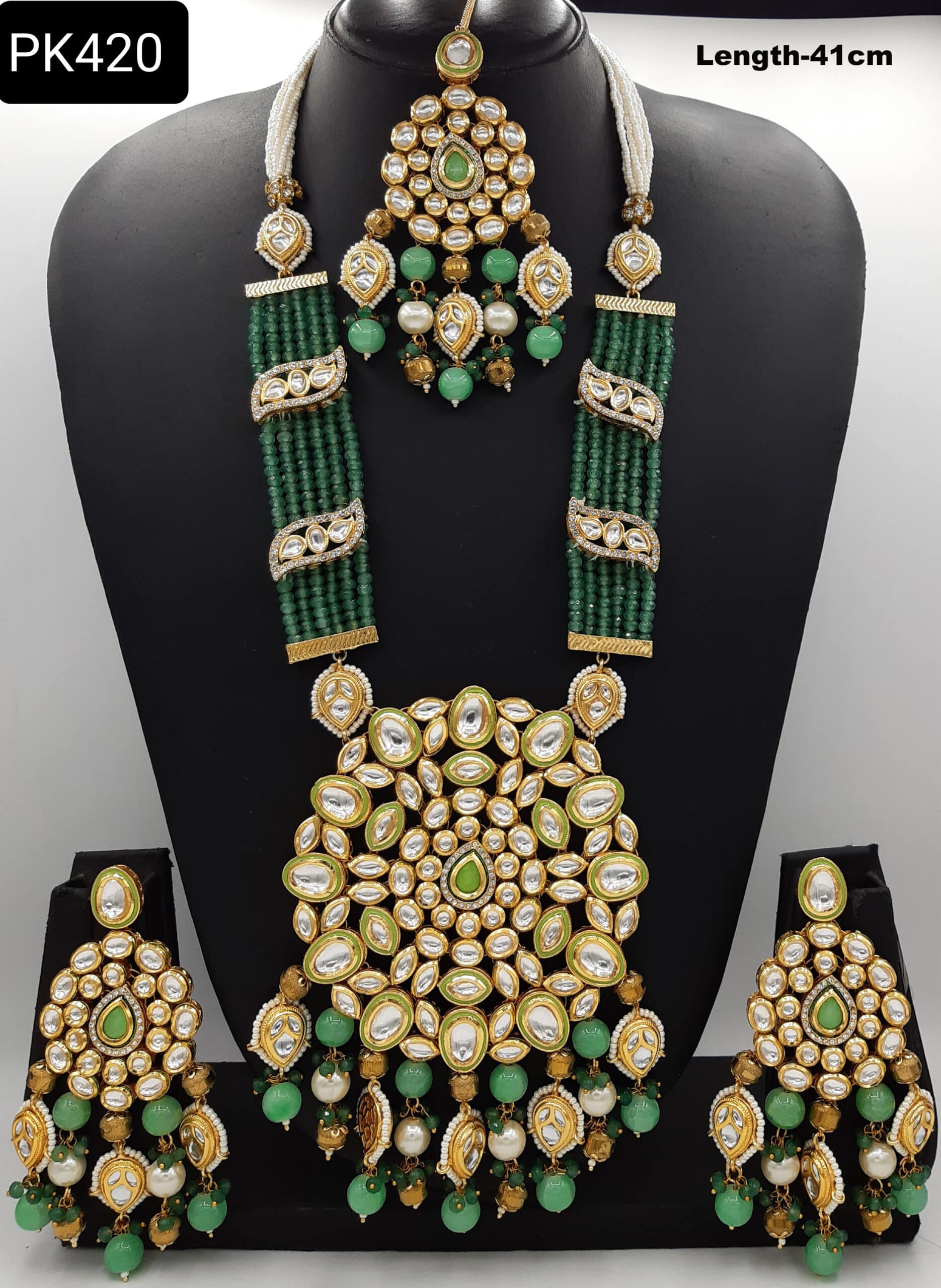 Stylish Ethnic South Asian Indian Punjabi Pakistani Mint Green Meenakari  Choker Set Polki Set Pastel Colour Wedding Polki Jewellery Mother's - Etsy