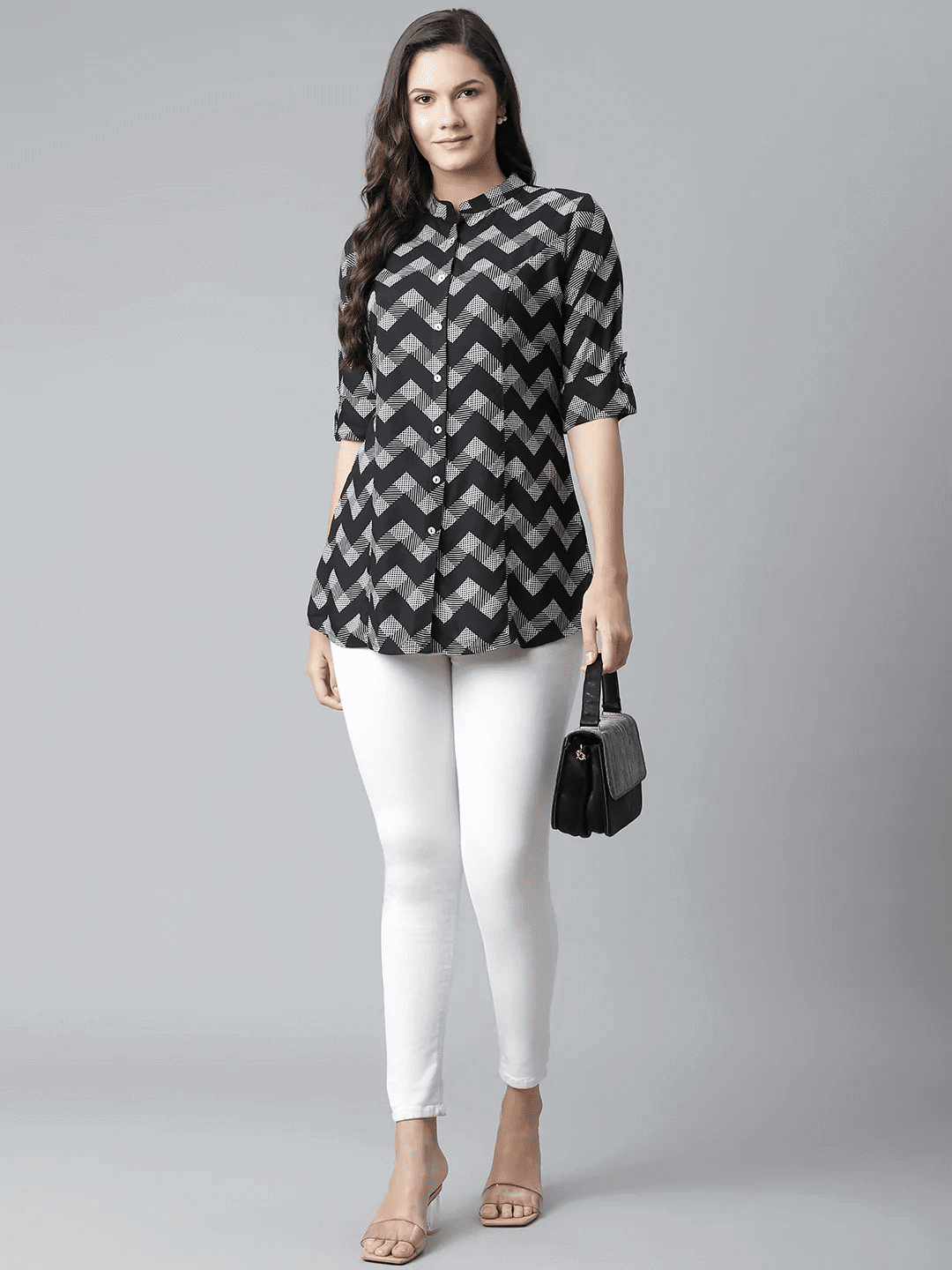 Buy online Women Stylish Short Kurtis