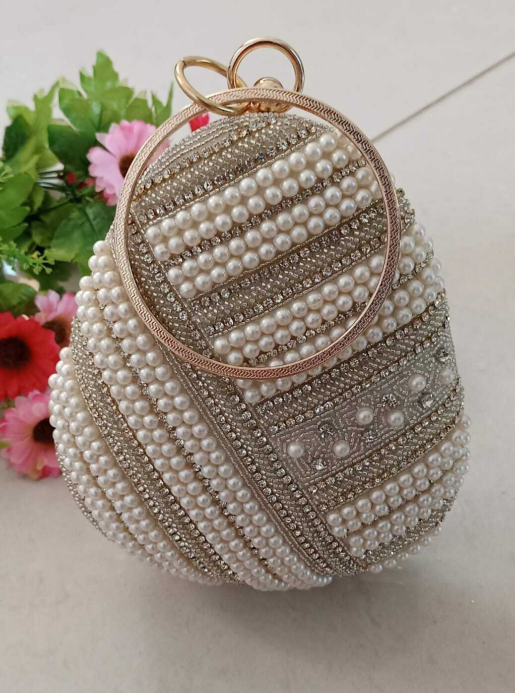 Womens Gold Clutch Bag Ladies Wedding Bridal Prom Party Purse Evening  Handbag | eBay