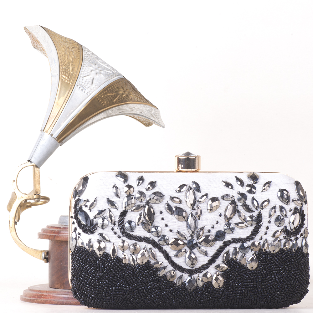 DUNE Silver Tone Reptile Effect Clutch Bag – Your Daily Store Online