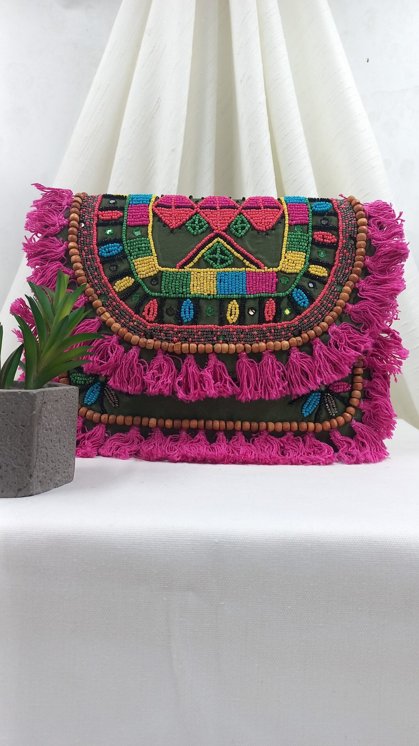 Hand Tooled Rustic Bloom Fringed Leather Boho Bag – Dreamtime Boho